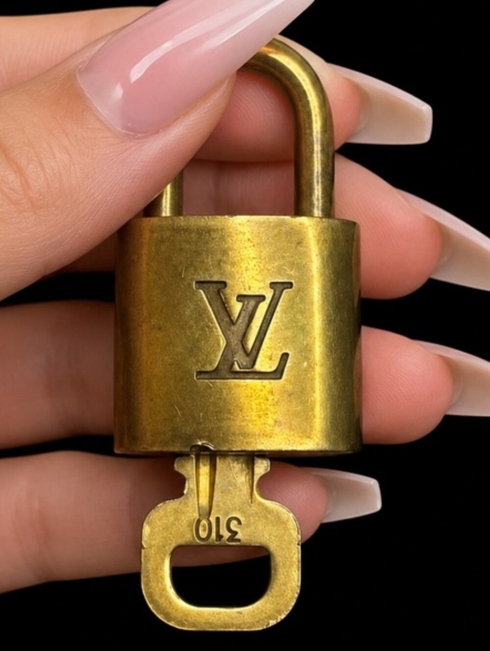 Louis Vuitton Padlock & Key #310 – Authentic EUC